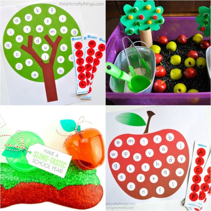 fall apple learning activities