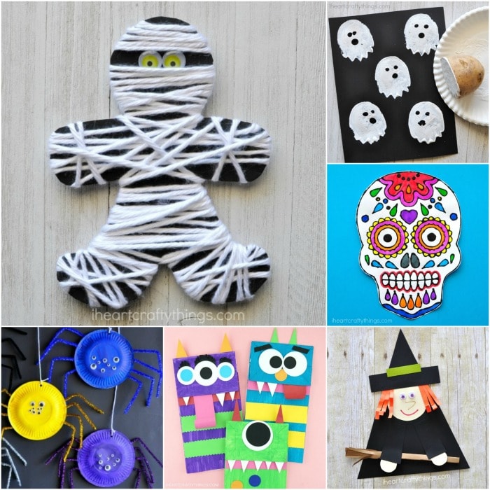 🎃 31 Fabulous October Arts and Crafts for Kids