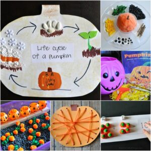 Fall crafts for Kids -Fun and easy arts and crafts projects. Pumpkin crafts, fall art projects, Halloween crafts, fall leaf crafts for kids of all ages.