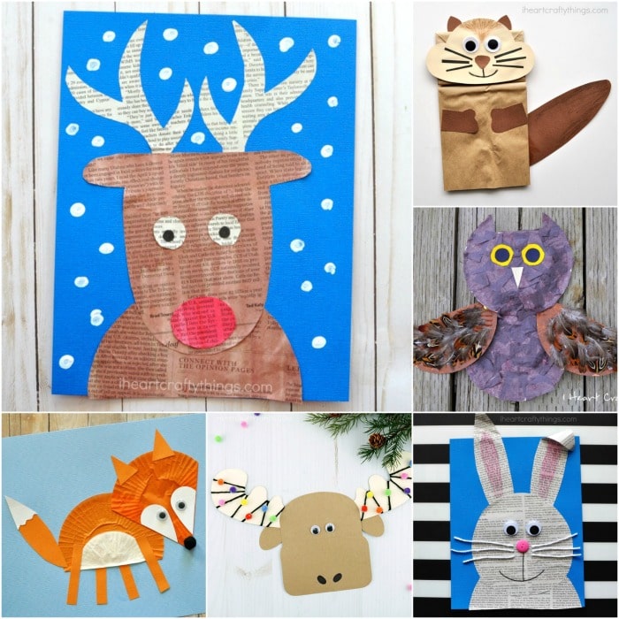 fall woodland animal crafts 2