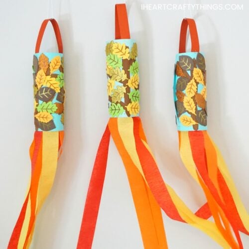 Fall Windsock Craft For Kids -Easy Fall Craft For Preschoolers! - I ...