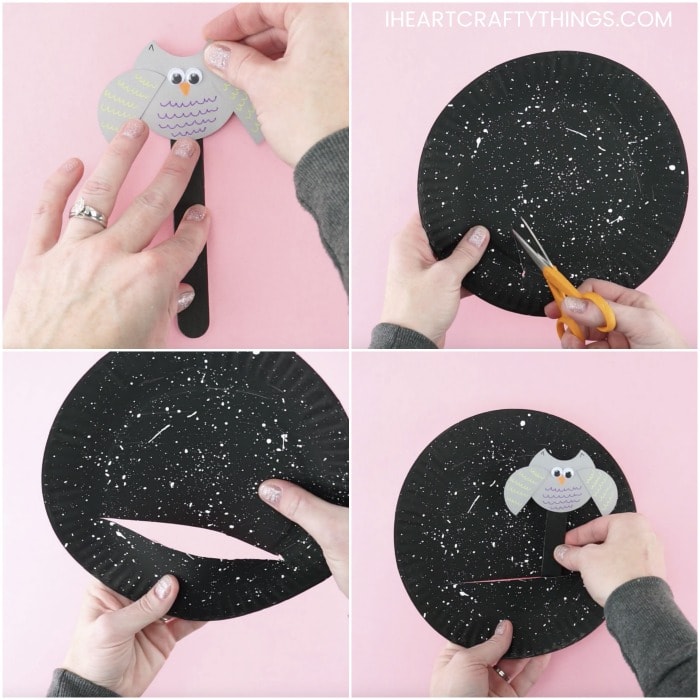 Reading Confetti: Paper Plate Owl Craft