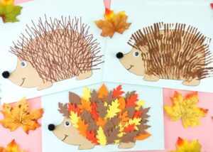 Cute Hedgehog Template - 3 Ways To Make Hedgehogs For Fall! - I Heart ...