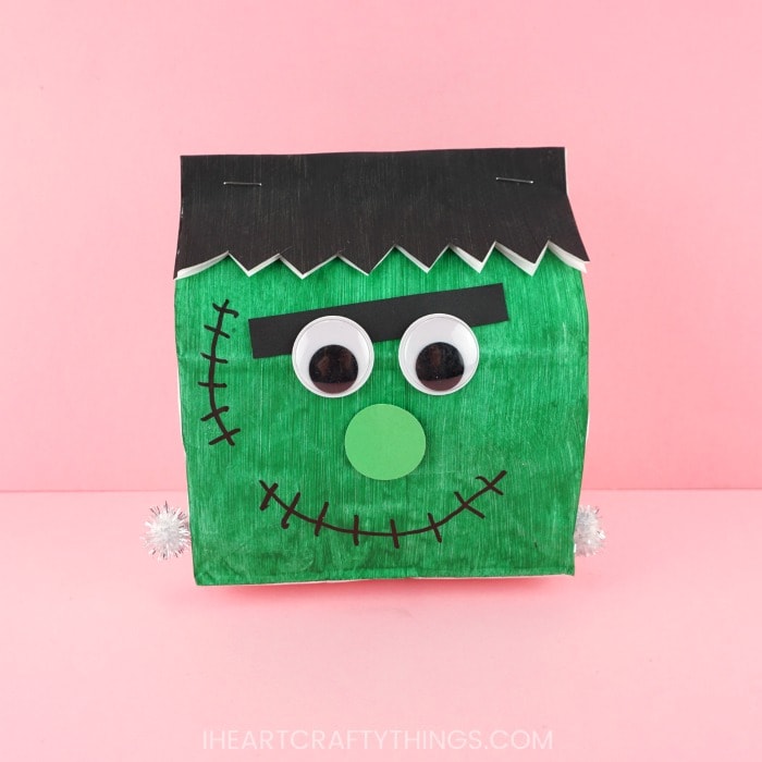 Frankenstein Paper Plate Craft