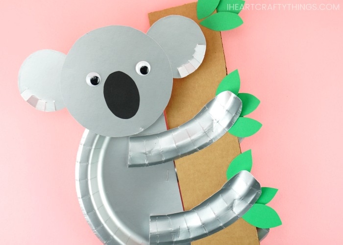 Bush Koala Small Paper Plates (Pack of 8), Koala