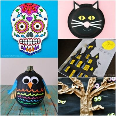 Halloween Arts And Crafts Ideas For Kids - I Heart Crafty Things