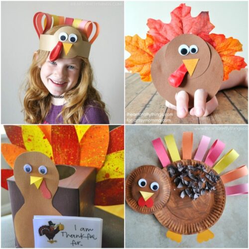 Thanksgiving Crafts For Kids - I Heart Crafty Things