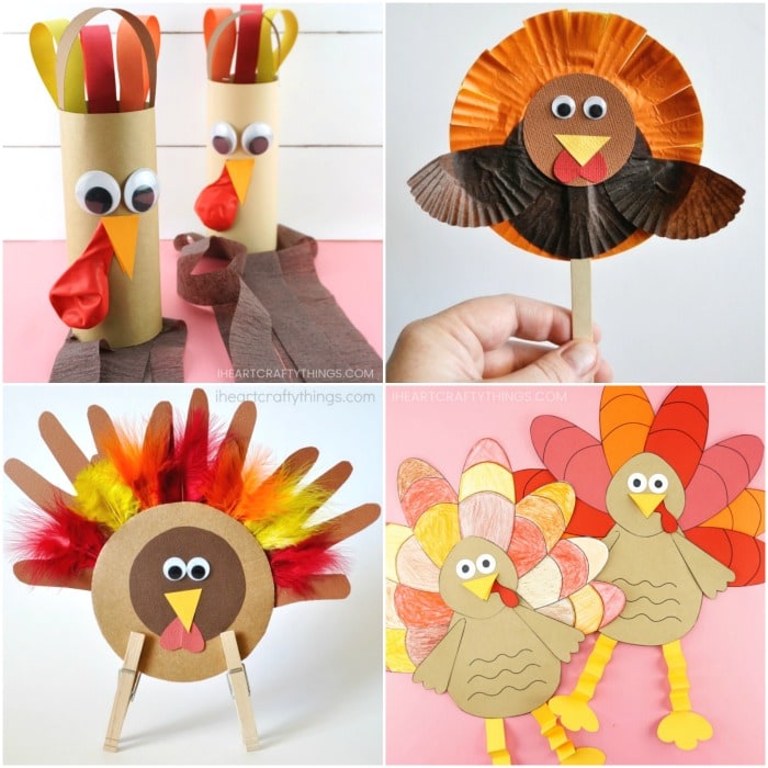 65 Easy Thanksgiving Crafts & DIY Projects for Kids