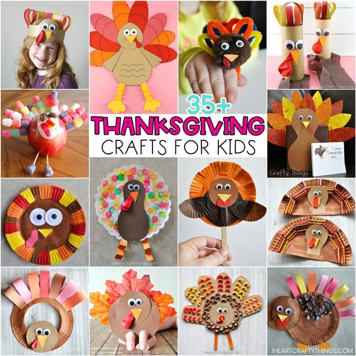 DIY Thanksgiving Thanksgiving crafts for Kids Thanksgiving Craft Box