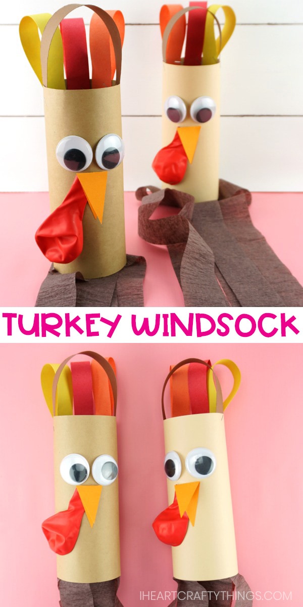 turkey windsock craft PIN 1