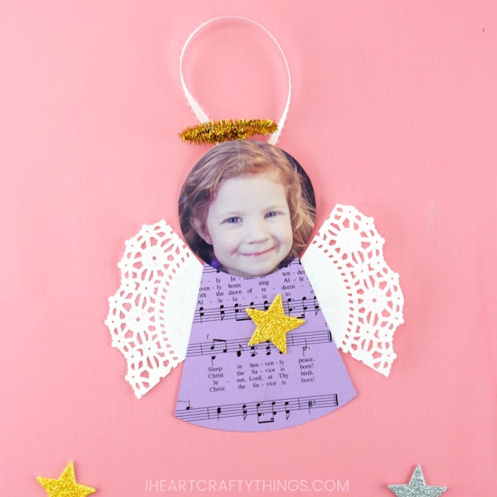 Download How To Make Diy Angel Ornaments Free Template For This Christmas Craft Yellowimages Mockups