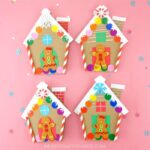 Gingerbread House Card Free Template