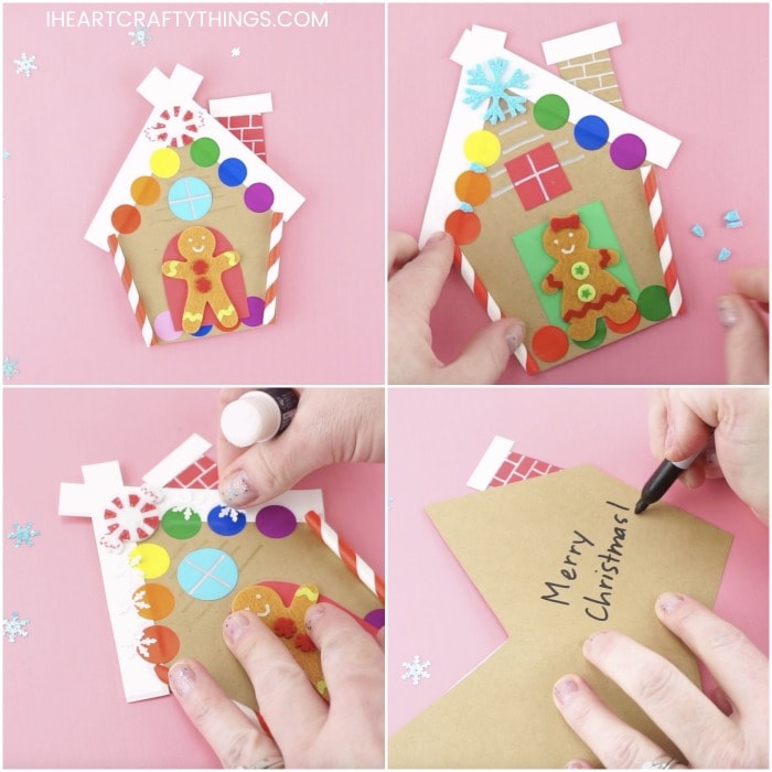 gingerbread house card 10