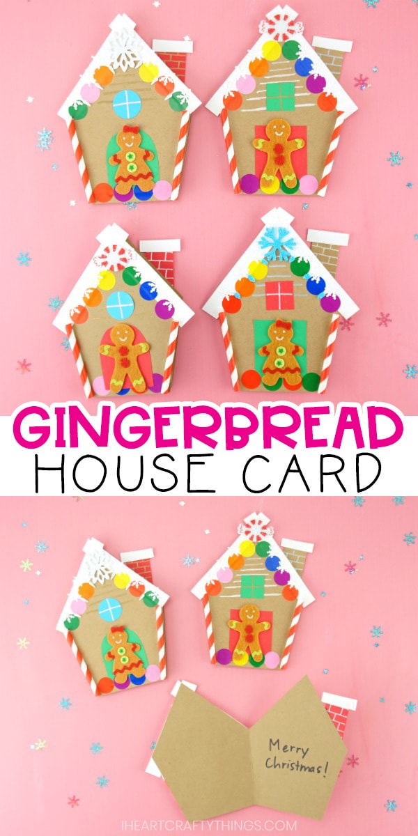 gingerbread house card PIN 3