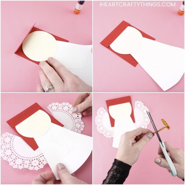 How To Make Paper Angels - I Heart Crafty Things