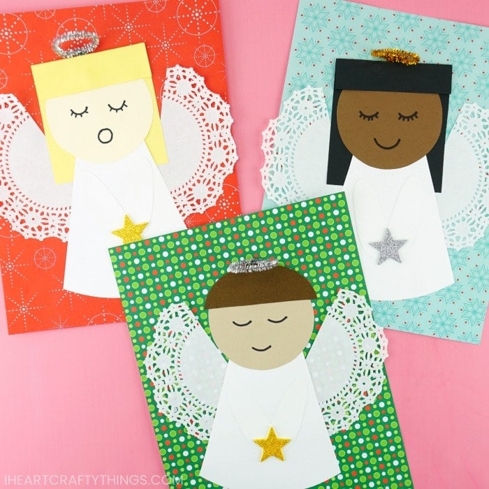 Paper Angels Craft Activity English/Italian - Paper Angels Craft