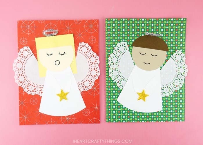 How to Make Paper Angels – I Heart Crafty Things