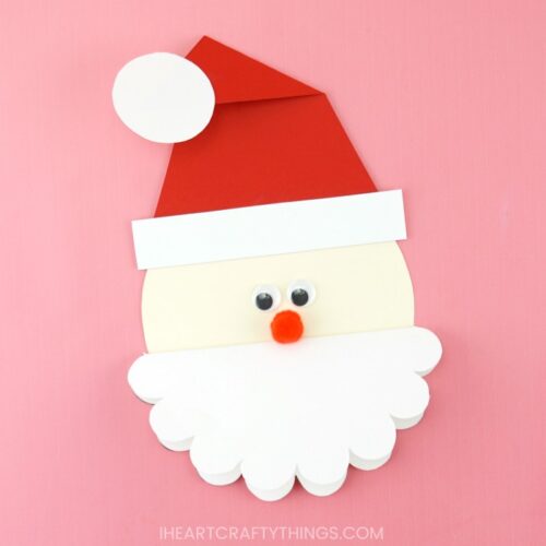 Santa Card - I Heart Crafty Things