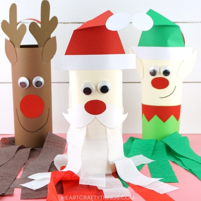 Christmas windsock craft