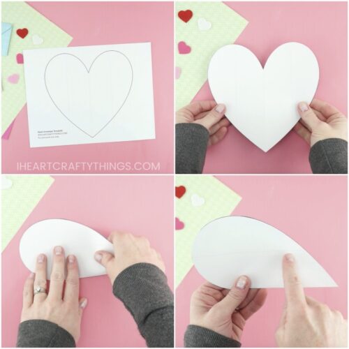 How To Make A Heart Envelope - I Heart Crafty Things