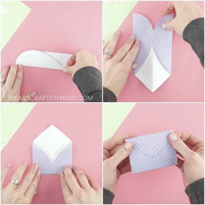 How To Make A Heart Envelope I Heart Crafty Things