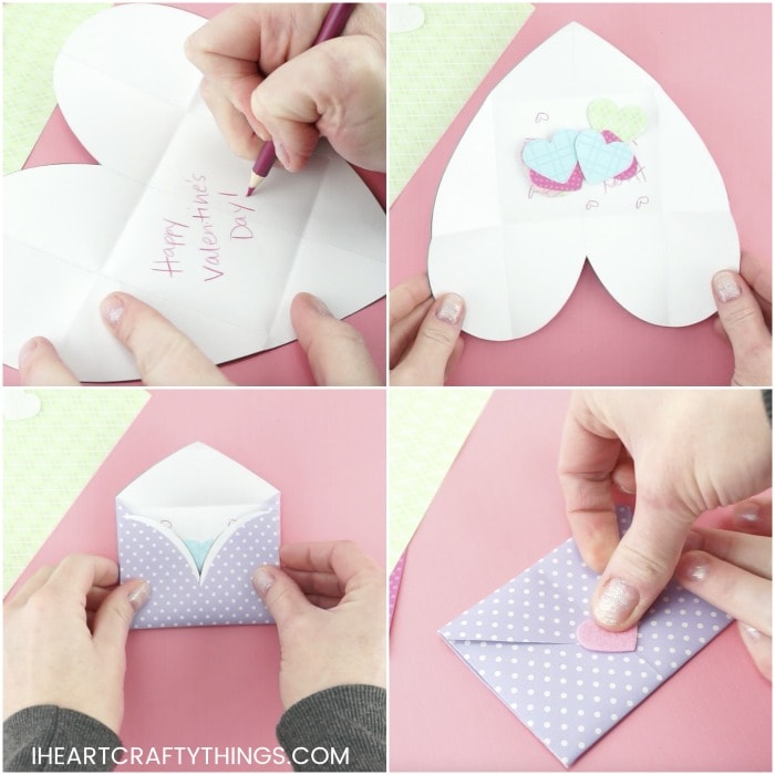 How To Fold A Heart Into An Envelope