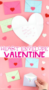 How To Make A Heart Envelope - I Heart Crafty Things