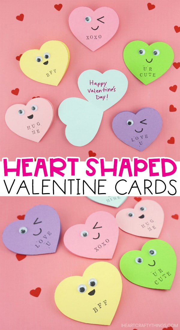 heart shaped valentine cards PIN 2