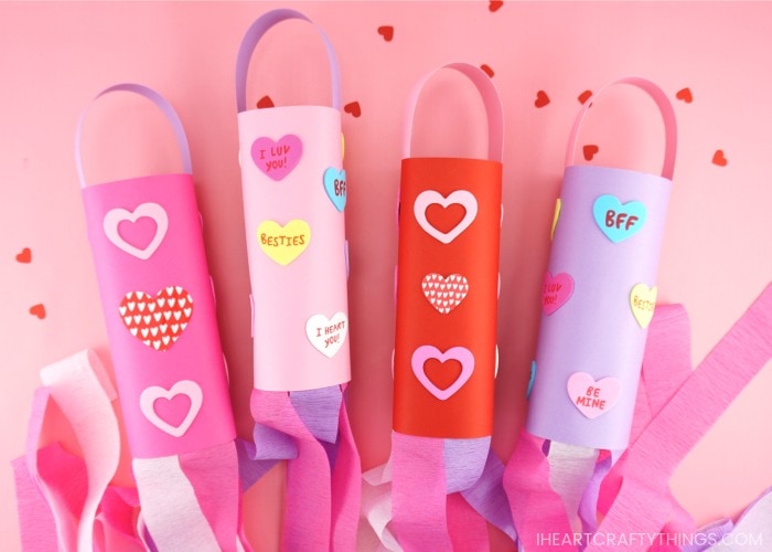 heart windsock craft 2