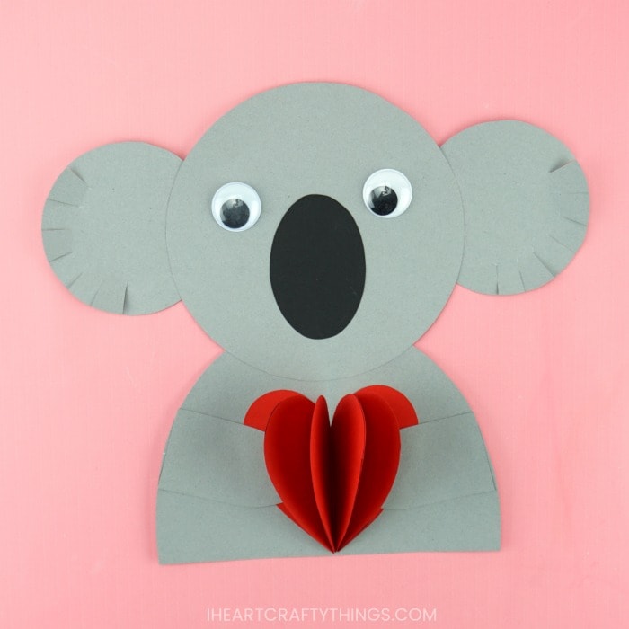 Animal Valentines Crafts - I Heart Crafty Things