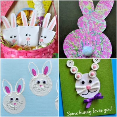 Easter Bunny Crafts For Kids - I Heart Crafty Things
