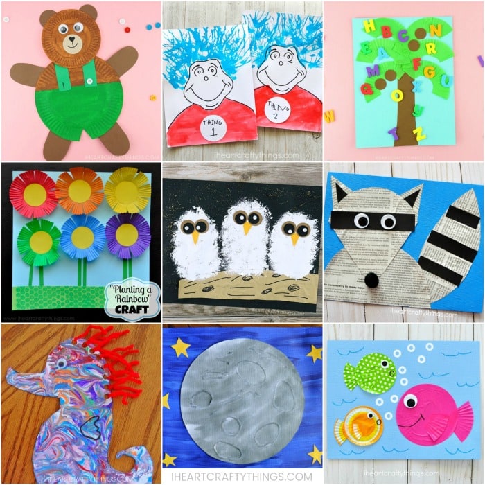 Children's Book Crafts - I Heart Crafty Things