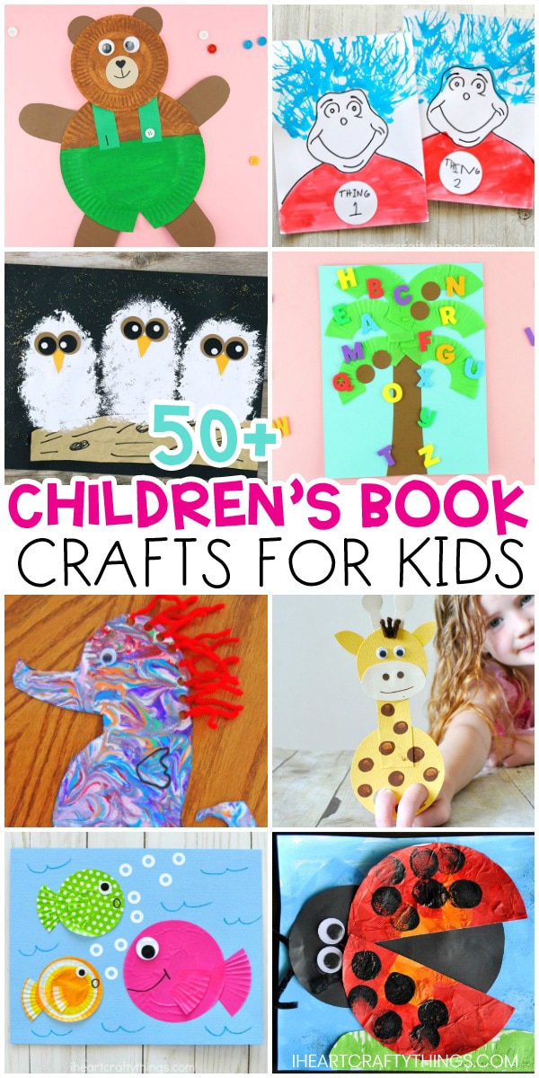 Children's Book Crafts - I Heart Crafty Things