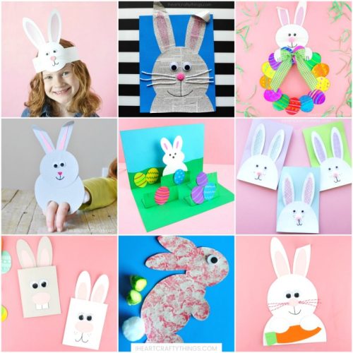 Easter Bunny Crafts For Kids - I Heart Crafty Things