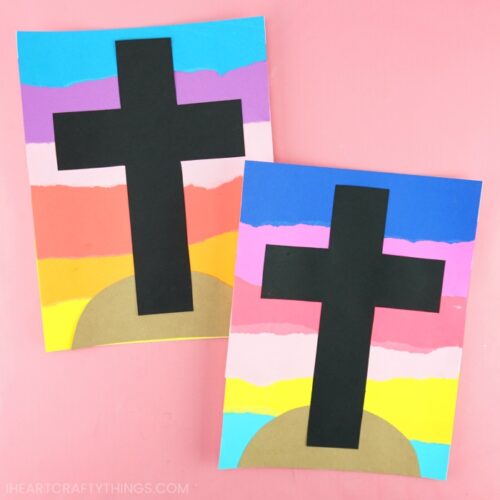 Easter Cross Craft - I Heart Crafty Things