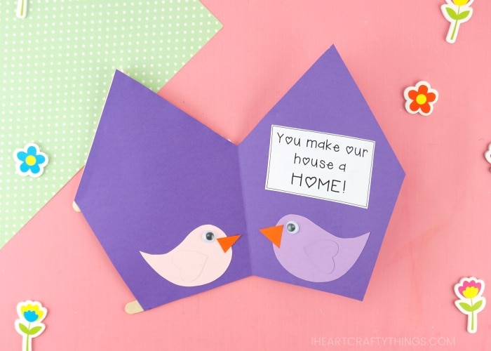 birdhouse card 4