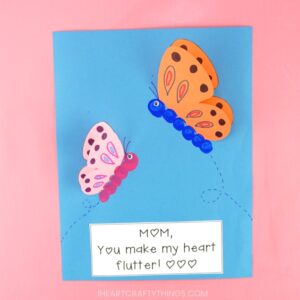 Mother's Day Butterfly Craft - I Heart Crafty Things
