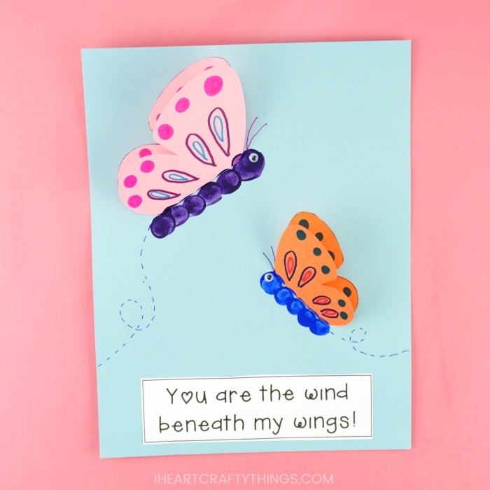 Mother's Day Butterfly Craft - I Heart Crafty Things