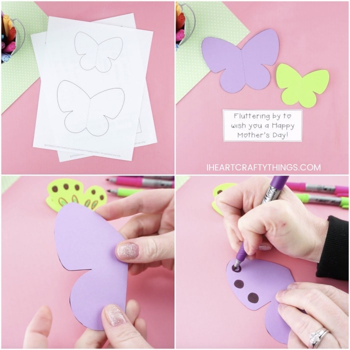 butterfly mothers day craft 6