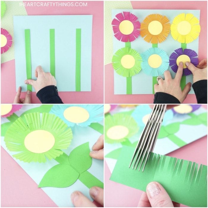 cupcake liner flowers 5