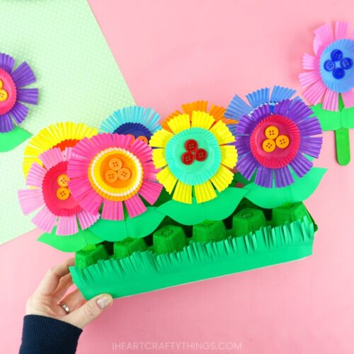 Flower Garden Craft - I Heart Crafty Things