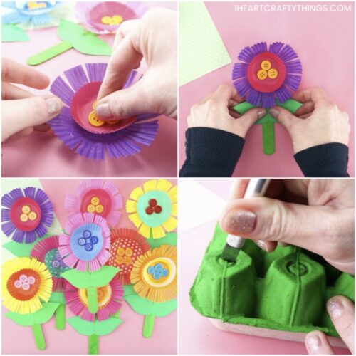 Flower Garden Craft I Heart Crafty Things