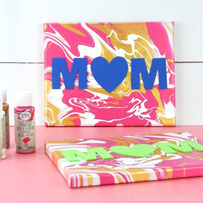 Mother's day store acrylic painting ideas