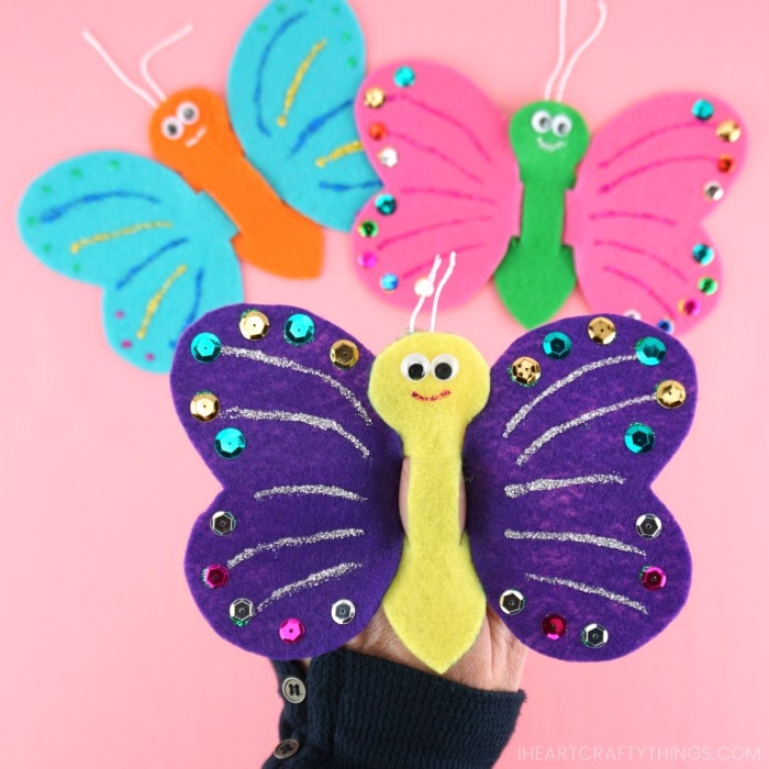 Kids Crafts: Doll Pin Butterflies – Fun Littles