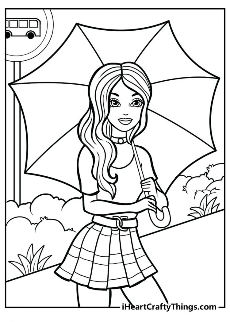 Barbie Coloring Pages - All New And Updated For 2021
