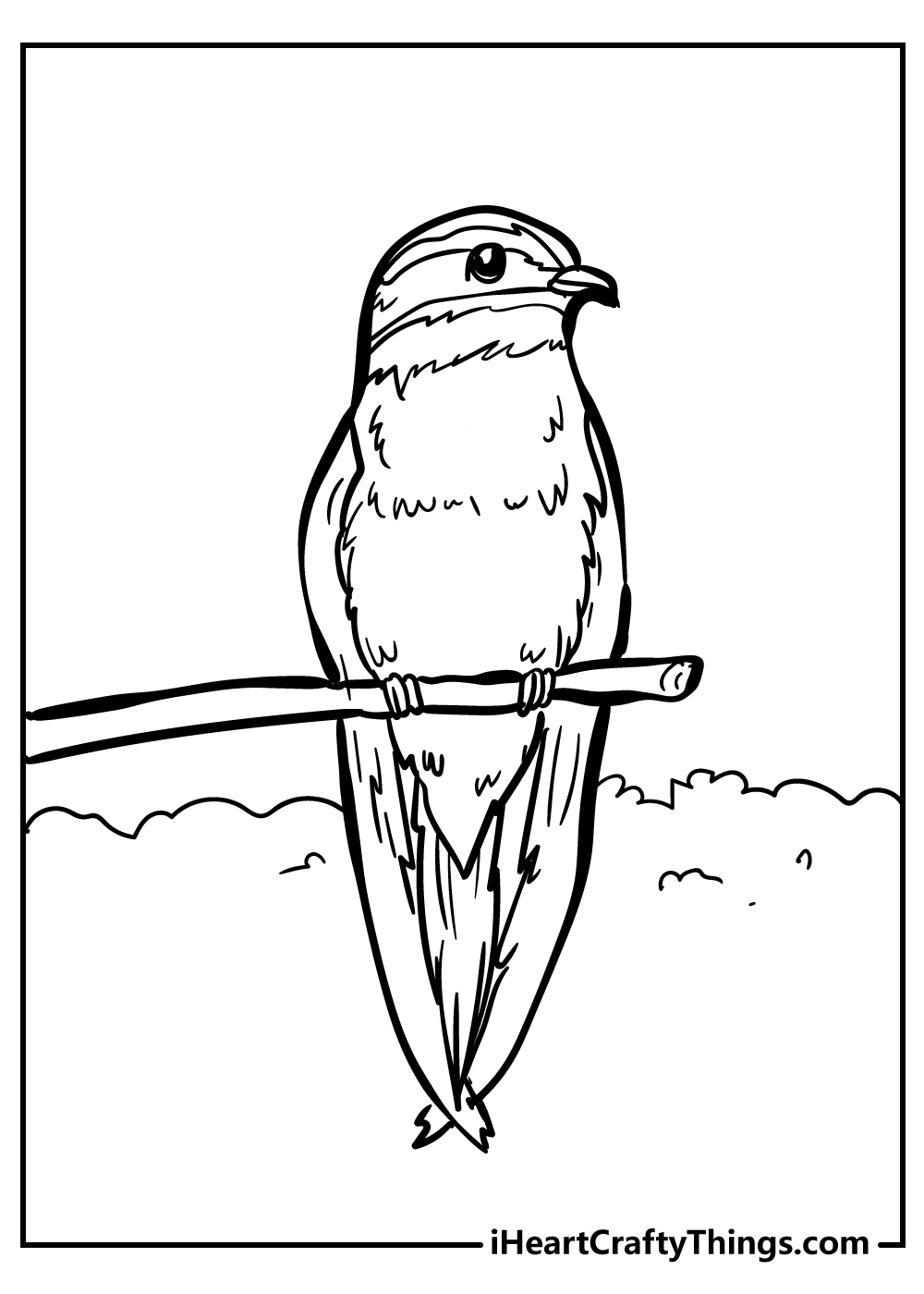 Bird Coloring Pages free pdf download