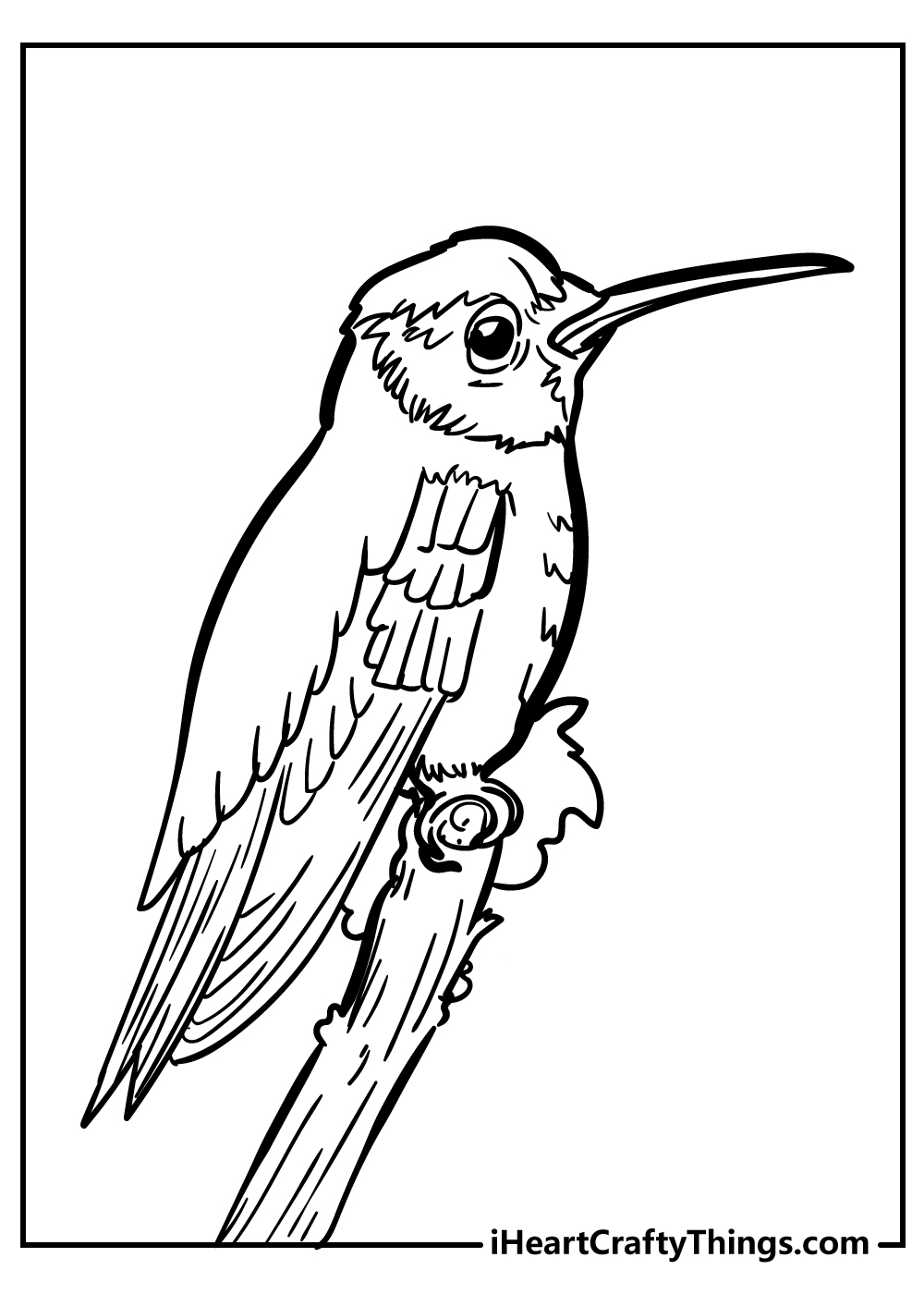 Bird Coloring Pages for preschoolers free printable