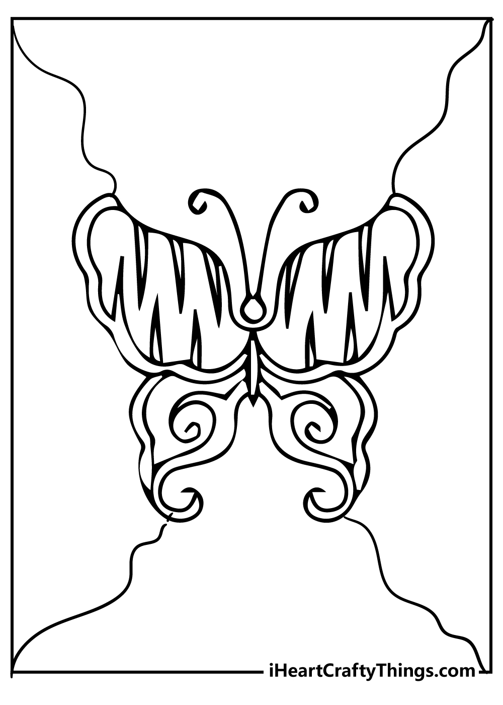 Butterfly coloring pages free printable