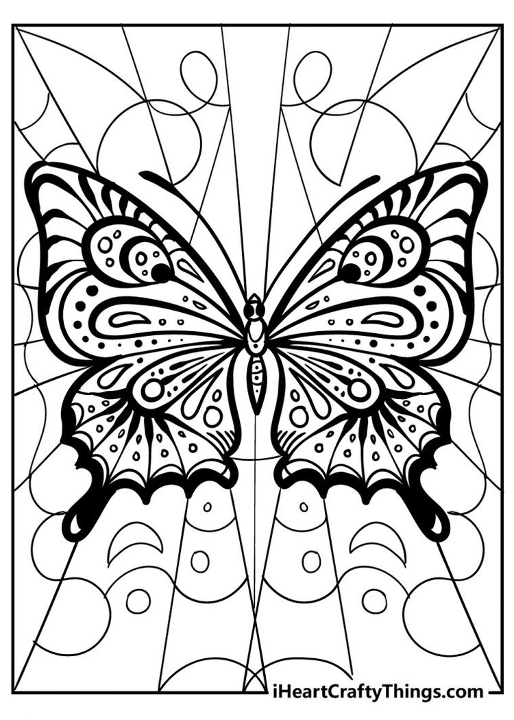 Beautiful Butterfly Coloring Pages Updated 2022