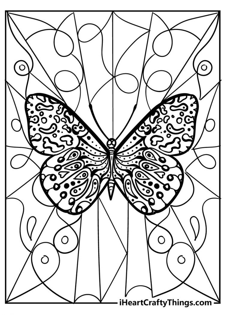 49 Butterfly Coloring Pages (100% Free Printables)